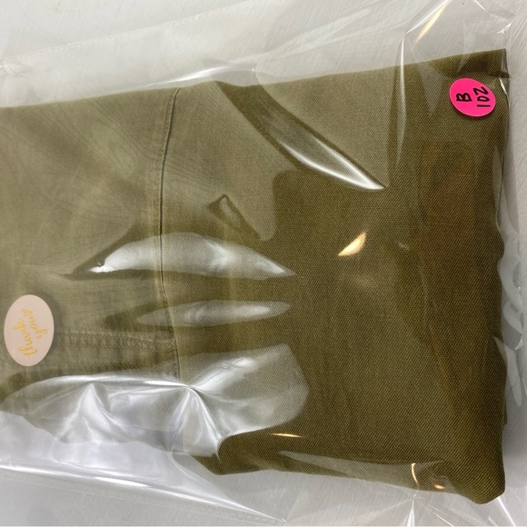 Faherty‎ Women's Arlie Olive Green Utility Mini Skirt Sz XL - Picture 15 of 15